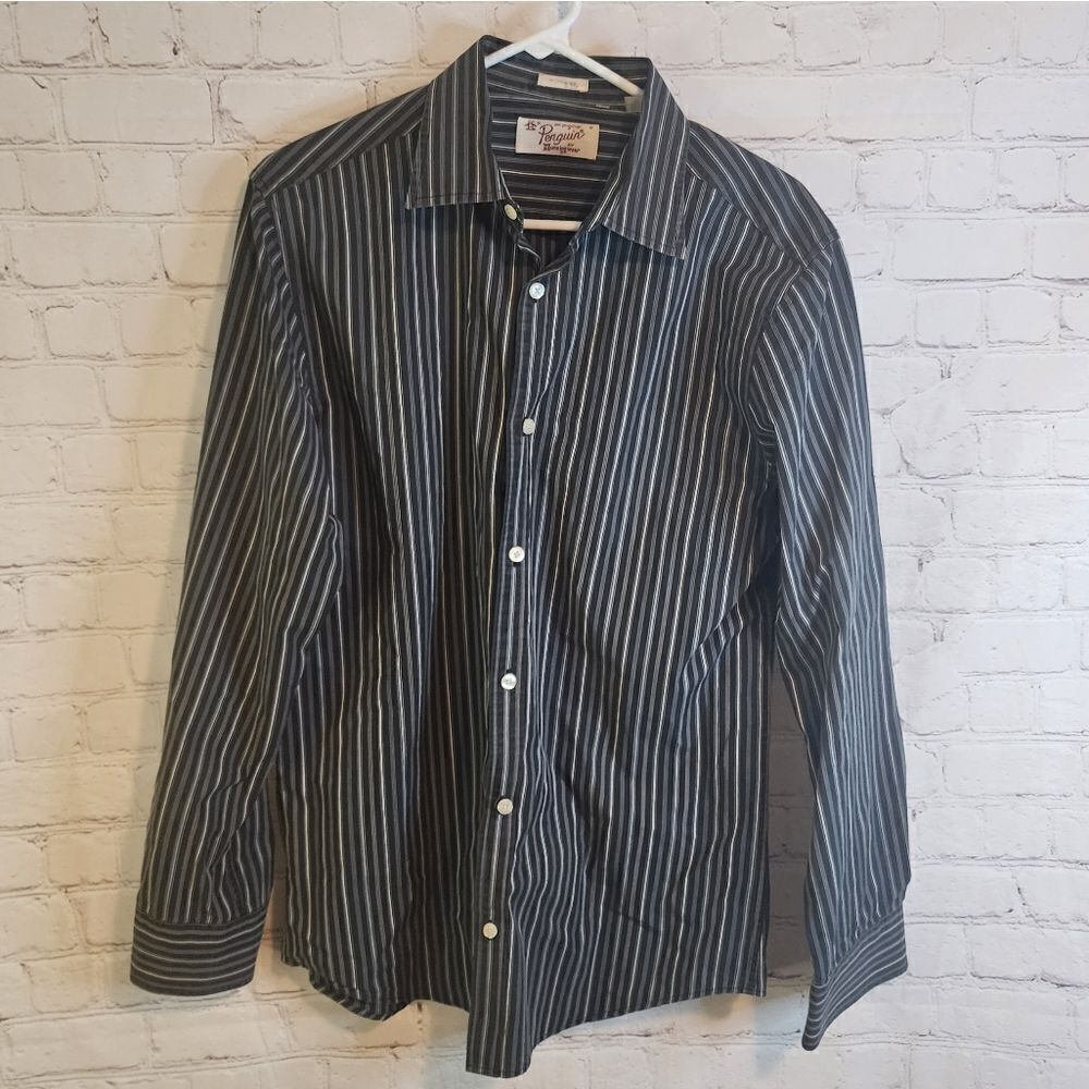 Men's Orignal Penguin longsleeve button-down shirt, size Medium